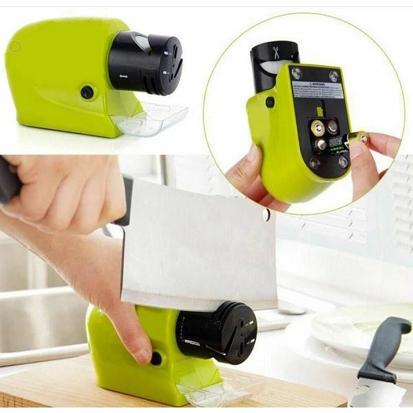 Mini Compresor de Aire Portátil Recargable Incluye GRATIS  Afilador Eléctrico multifuncional.