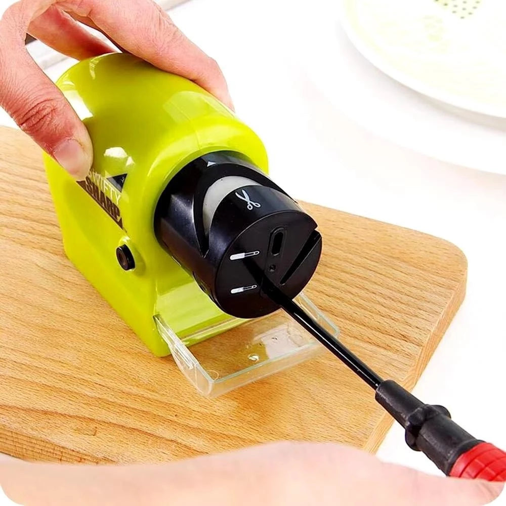 Mini Compresor de Aire Portátil Recargable Incluye GRATIS  Afilador Eléctrico multifuncional.