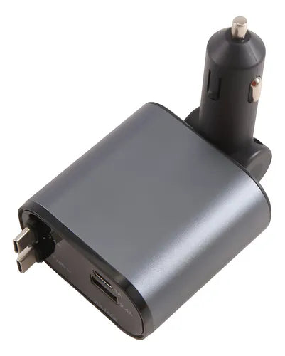 Cargador de celular para Automovil 4 en 1 UltraDragon Compatible con Android iPhone y tablet