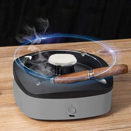 Cenicero 2 en 1 con Purificador de Aire y Filtro de Carbón Activado + ¡Regalo Premium a tu elección!