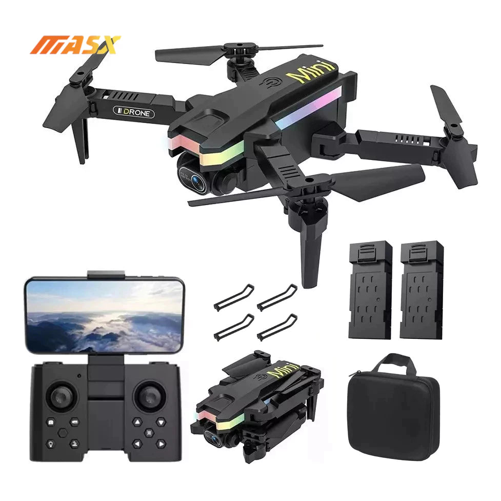 Xt8 Mini Drone Camara luces LED